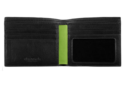 Billfold Wallet Black Inside