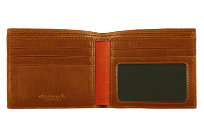 Billfold Wallet Brown Inside